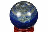 Polished Lapis Lazuli Sphere - Pakistan #170982-1